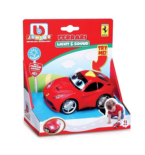 Ferrari Samochód &quot;Światło i Dźwięk&quot;
