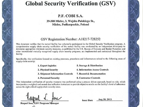 Global Security Verification 2013