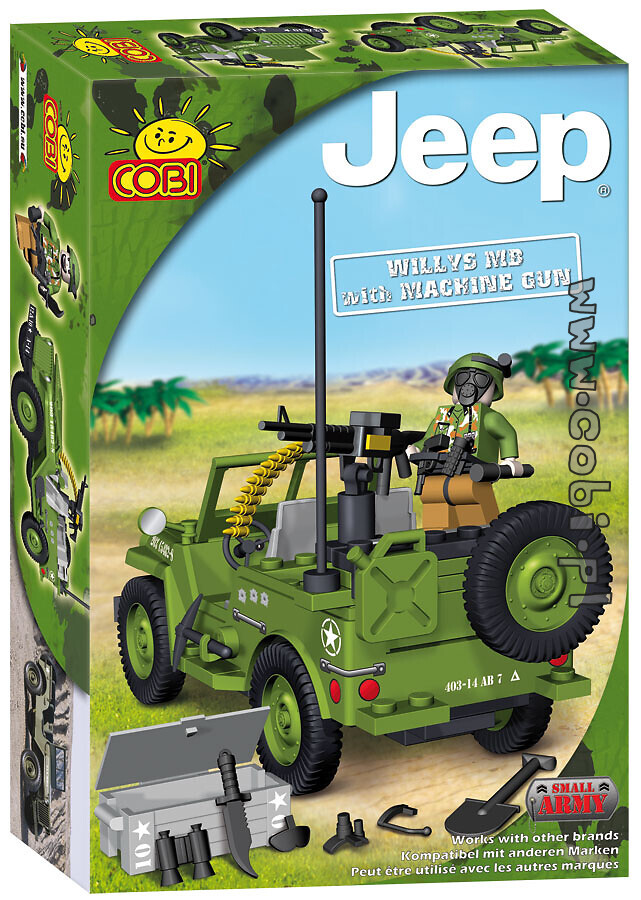 [Produkt archiwalny] Jeep Willys MB with Machine Gun