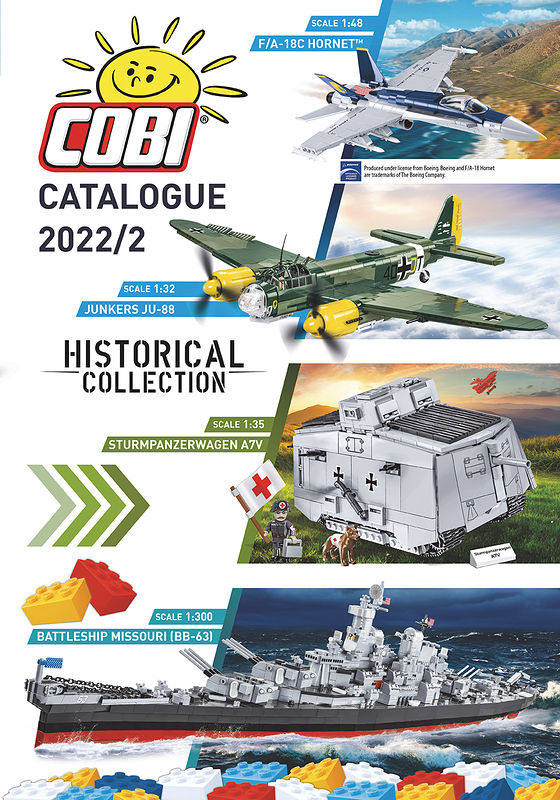 Katalog klocków Cobi 2022/2